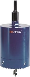 Rotec Verlengde gatzaag 178x100mm 8-12tpi incl.boor +6kt adapter - 5295178