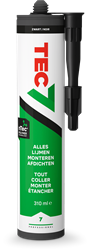 Tec7 patroon Universele kit 310ml Zwart - 535106000