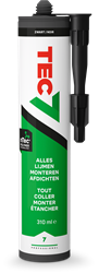Tec7 Tec7 patroon Universele kit 310ml Zwart - 535106000