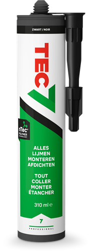 Tec7 Tec7 patroon Universele kit 310ml Zwart - 535106000
