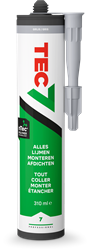 Tec7 patroon Universele kit 310ml Grijs - 535306000 