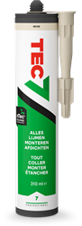 Tec7 Tec7 patroon Universele kit 310ml Beige - 535906000 - 535906000