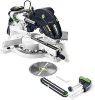 Festool Afkort-trekzaag KAPEX KS 120 REB | Zaagdiepte 120 mm | Dubbele geleidekolom - 575302