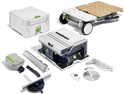 Festool Accu-Tafelcirkelzaag CSC SYS 50 EBI-Basic-Set | zonder accu's en lader - 577371