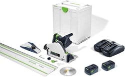 Festool Accu-invalcirkelzaag TSC 55 5,0 KEBI-Plus/XL-FS - 577391 - 577391