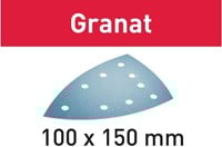 Festool Accessoires Schuurpapier STF DELTA/9 P80 GR/50 Granat - 577544