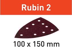 Festool Accessoires Schuurpapier STF DELTA/9 P60 RU2/50 Rubin 2 - 577572