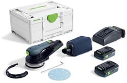 Festool ETSC 2 125 4,0 I-Plus Accu excenterschuurmachine  | Geavanceerde accutechnologie – 577736