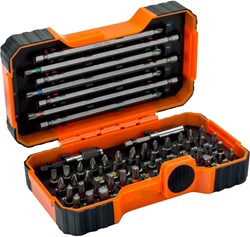 Bahco 59/S54BC Bitset | 54-delig voor gleuf-, Phillips®,Torx, Pozidriv® - 59/S54BC