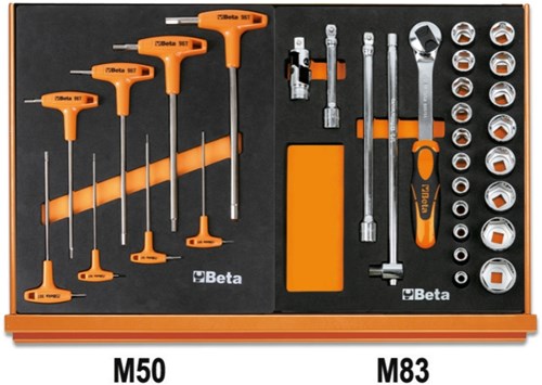 Beta 5904Vu/2M-Assortiment 144 Gereedschappen - 059041212-3