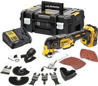 DeWalt DCS356P1 Oscillerende multitool | 18V | 5.0Ah |  Li-Ion in TSTAK - Geleverd met 1 accu - DCS356P1