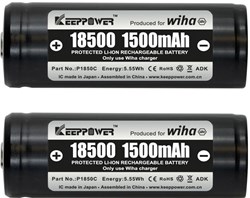 Wiha 41914 | Accuset 18500 Li-ion | 2 stuks - 41914