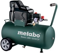 Metabo Basic 280-50 W OF Compressor 1,7 kW Olievrij - 601529000