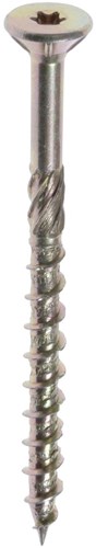 Woodies Ultimate 5.0x 40/24 platverzonken kop T-25 geelverzinkt - 61450371