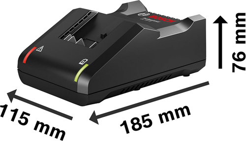 Bosch Blauw GAL 18V-40 acculader voor 14,4v-18v accu's - 1600A019RJ-2