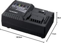 Hikoki Accessoires UC18YSL3 W0Z UNIVERSELE SNEL OPLADER - UC18YSL3W0Z-2