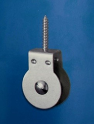 Waelbers Schroefkatrol 25mm poly-wiel (6mm) - 5 Stuk(s) - 6202721.02