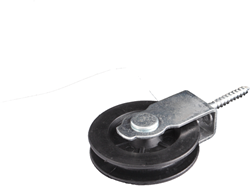 Waelbers Schroefkatrol 60mm poly-wiel - 5 Stuk(s) - 620281.02