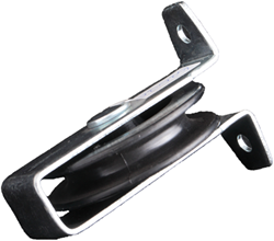 Waelbers Katrol staand 60mm poly-wiel - 5 Stuk(s) - 620301.02