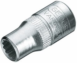 Gedore Dopsleutel 1/4" 12 MM - 6226480