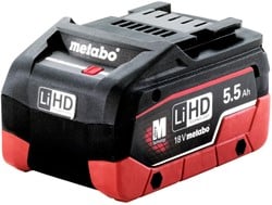 Metabo 18V LiHD accu - 5.5Ah | 625368000 - 625368000