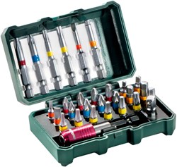 Metabo Bit-Box "Promotion" | 29-delig - met o.a lange bits - 626710000
