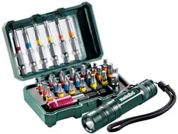 Metabo Bit-Box "Promotion" | 29-delig + lamp - 626721000