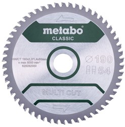 TCT19080T Saxton TCT Circular Saw Blade 190mm x 30mm x Bore x 80T Compatible with Bosch Makita Dewalt