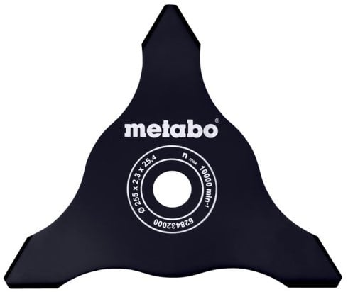Metabo Accessoires Mes voor struikgewas | 3-snijder - 628432000