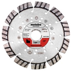 Metabo Accessoires Diamant slijpschijf | Ø 150x22,23mm | "CP" | Beton "professional" - 628572000