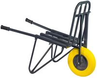 Little Jumbo Steenkruiwagen Pro | Anti-lek Wiel | 60 Steens - 1251002100