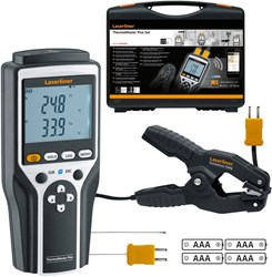 Laserliner ThermoMaster Plus | Thermometer | koffer | Bluetooth - 082.036A