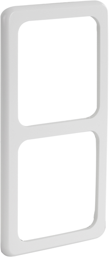 Peha Standard Afdekraam | Inbouw | 2-voudig | Polarwit - 66.011.22