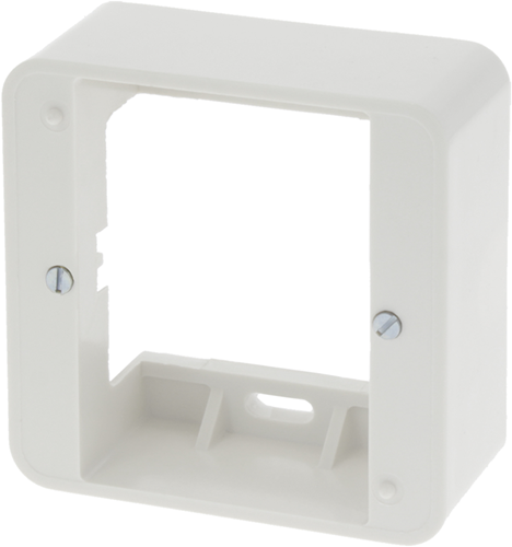 Peha Standard Opbouwraam | Inbouw | 1-voudig | Polarwit - 66.011.32