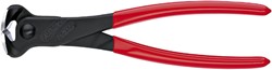 Knipex Voorsnijtang zwart geatramenteerd met kunststof bekleed 180 mm - 6801180