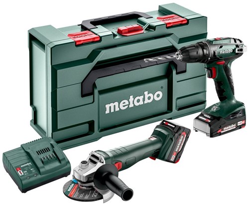 Metabo Accu Combo Set 2.4.3 | 18 V | (685204500) | BS 18 + W 18 L 9-125 685204500