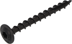 Blackline Houtbouwschroef HCP Zwart Tellerkop Torx TX30 6.0X60 | 50 stuks - 6904.40.16060