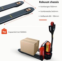 Noblelift PTE15N EDGE Elektrische Pompwagen li-ion| 1500KG PRO - PTE15N-EDGE-2