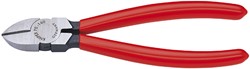 Knipex Zijsnijtang zwart geatramenteerd met kunststof bekleed 140 mm - 7001140