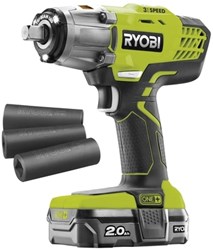 Ryobi R18IW3-120S 18v Slagmoersleutel met 1 accu 2.0Ah - 5133003574