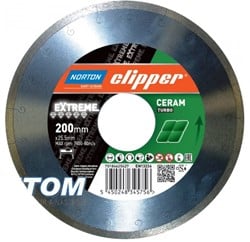 Norton Clipper Diamantzaagblad Ceramic soft Ø 200 mm - 70184603234