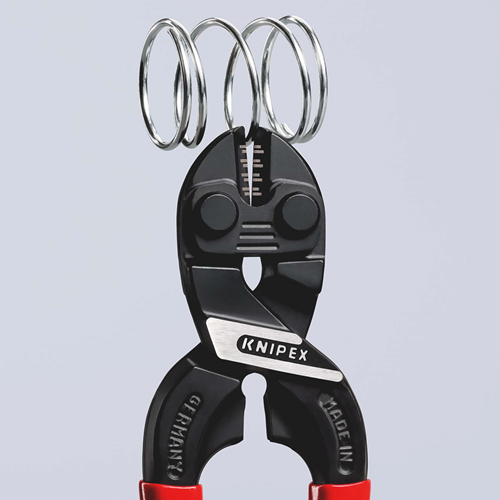 Knipex CoBolt® S compacte boutensnijtang | Kunststof bekleed | Zwart geatramenteerd | Lengte 160 mm - 71 01 160 SB-3
