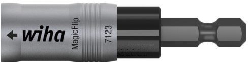 Wiha 7123921 Bithouder MagicFlip Force magnetisch met ringmagneet, 1/4" in box 62 mm - 36800