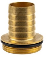 Gardena Slangkoppeling | met schroefdraad | 1-delig | met kraag en O-ring - 7149-20 - 7149-20