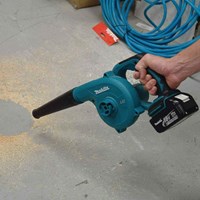 Makita DUB185RT | 18 V Accu Blazer 5,0 Ah accu (1 st), snellader, in doos-3
