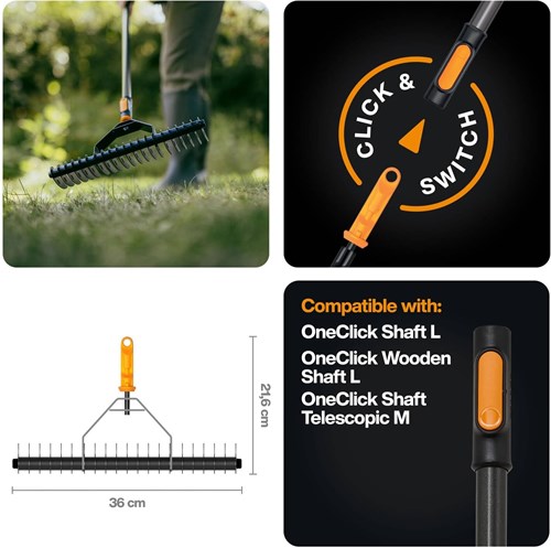 Fiskars OneClick Beluchtingshark - 1080679-2