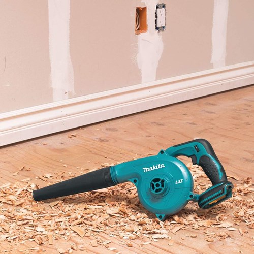 Makita DUB185RT | 18 V Accu Blazer 5,0 Ah accu (1 st), snellader, in doos-2