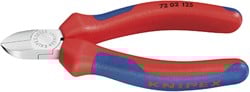 Knipex Zijsnijtang voor kunststof met meer-componentengrepen 125 mm - 7202125