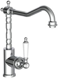 Schutte OLD STYLE ééngreepsmengkraan keuken met hoge uitloop | chroom - 72500 - 72500
