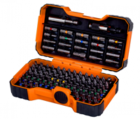 Bahco 59/S100BC-IP Bitset, 100-delig voor gleuf-, Phillips®, Pozidriv®, Hexagon, Robertson en Torx® - 59/S100BC